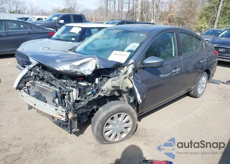 2017 Nissan Versa 1.6 Sv z USA, uszkodzony, nr VIN 3N1CN7AP3HL839516